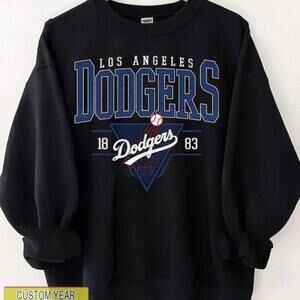 Los Angeles Dodgers Baseball Dodgers Baseball Sweatshirt Teresafar
